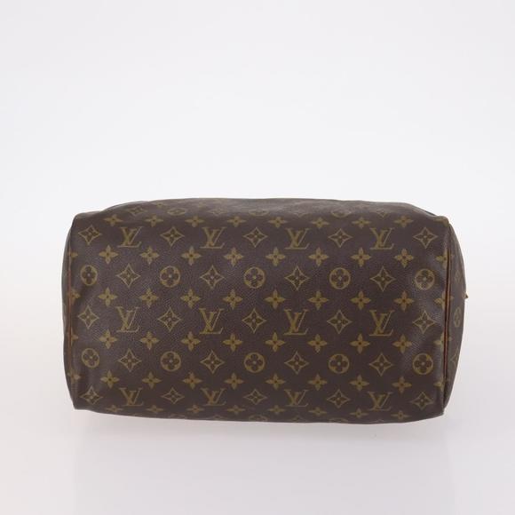 LOUIS VUITTON Monogram Speedy 35 Hand Bag M41524 LV Auth 141794 - Picture 5 of 16